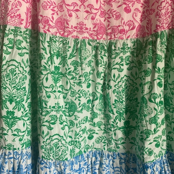 NWT Roller Rabbit Aitona Carlisa Maxi High Waisted Skirt Cottagecore Hippie S - Picture 3 of 10